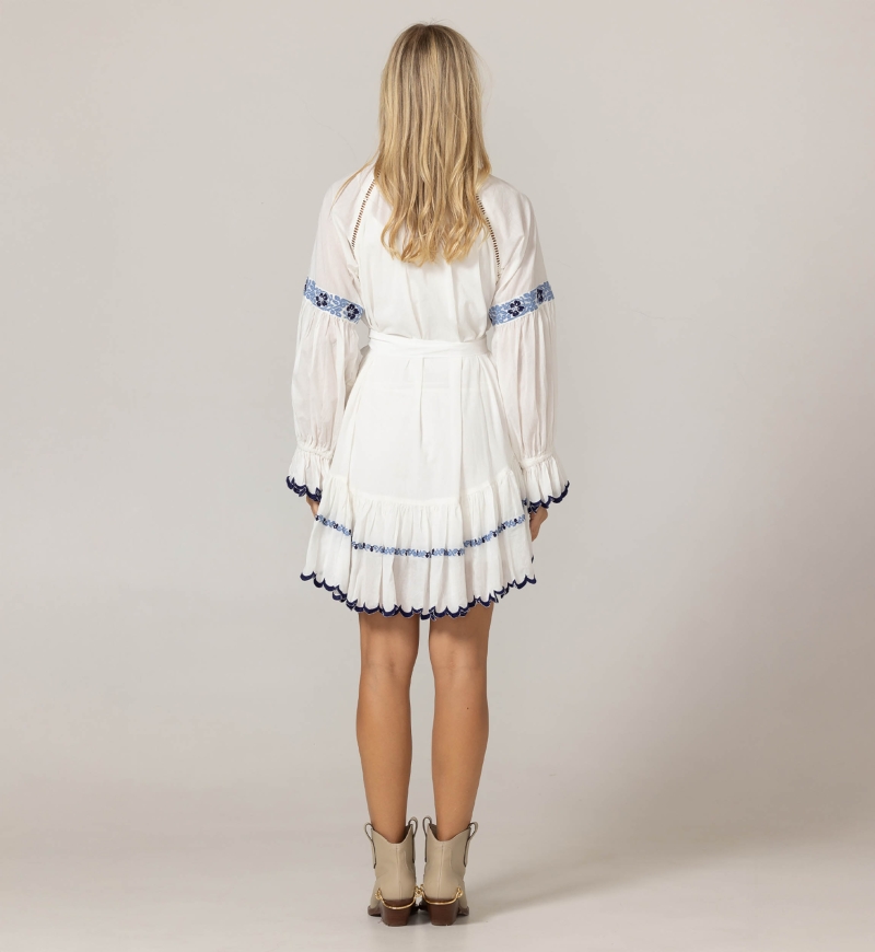 Robe Courte Bellerose - 100% voile de coton - Miss June Paris - 4