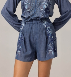 Pantalones Cortos Kanta - 100% Viscosa - Miss June Paris - 5