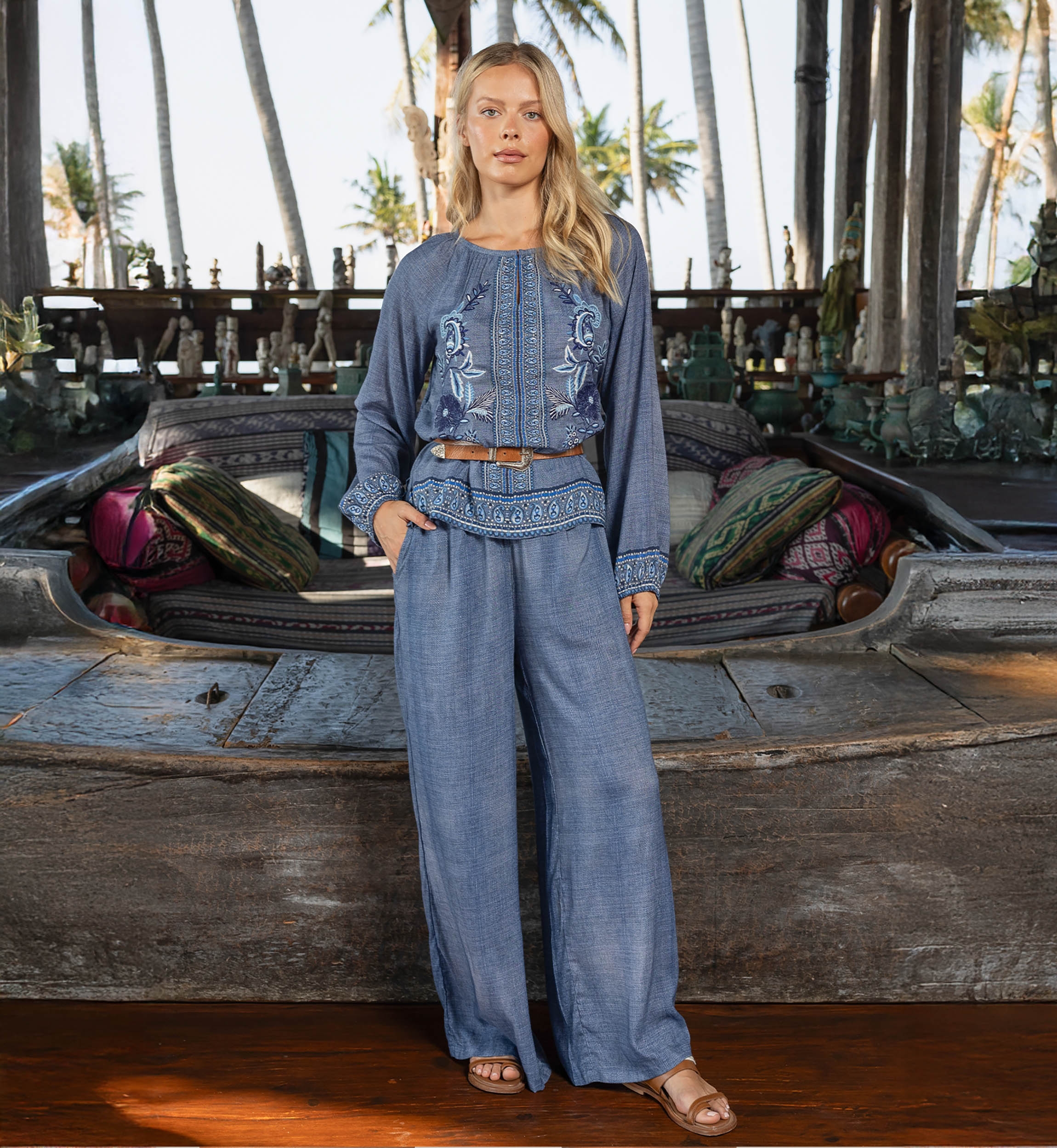 Blusa Lulla - 100% Viscosa - Miss June Paris - 2