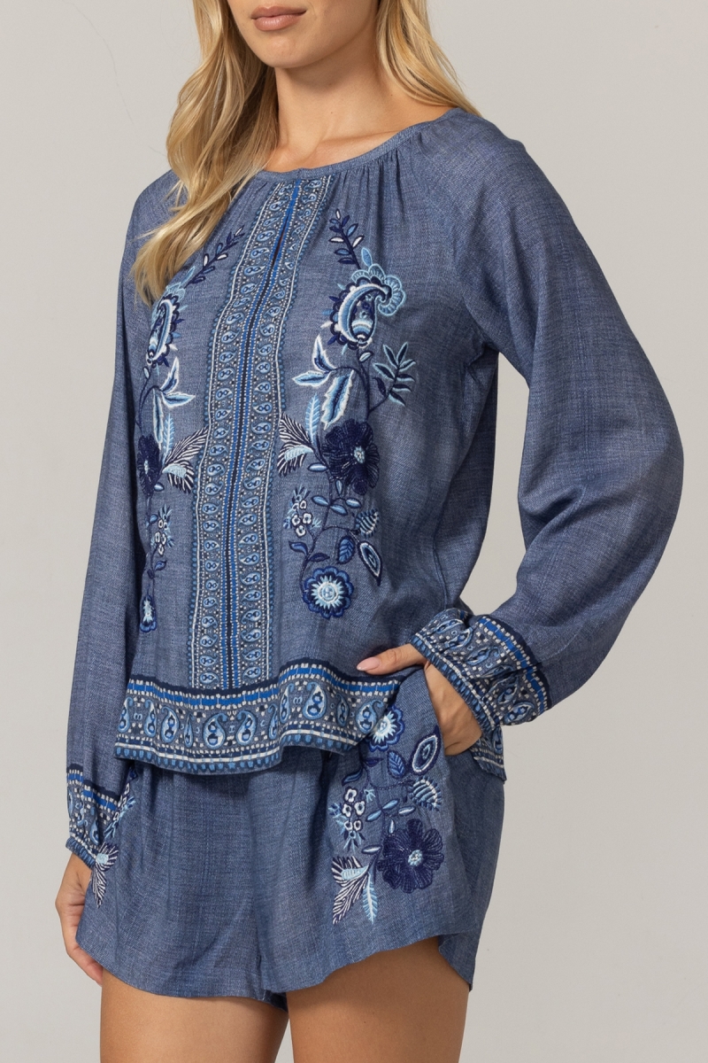 Blouse Lulla - 100% viscose - Miss June Paris - 5
