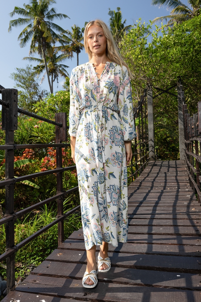 Robe Longue Raphy - 100% modal - Miss June Paris - 1