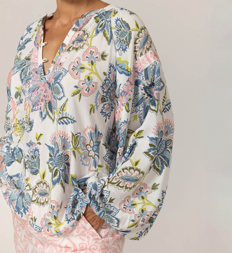 Alta Blouse - 100% modal - Miss June Paris  - 5