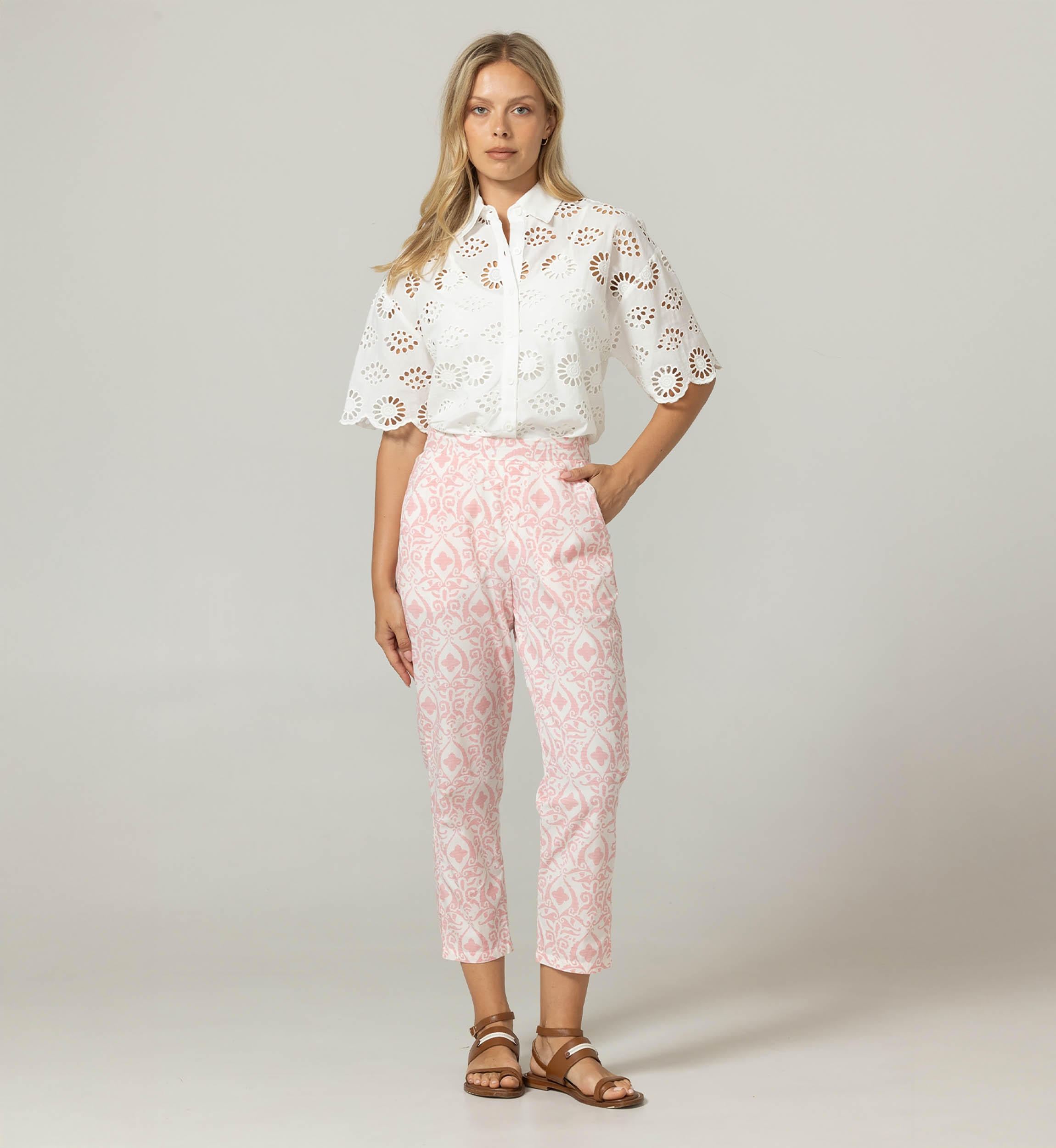 Pantalon Shana - 100% coton - Miss June Paris - 3