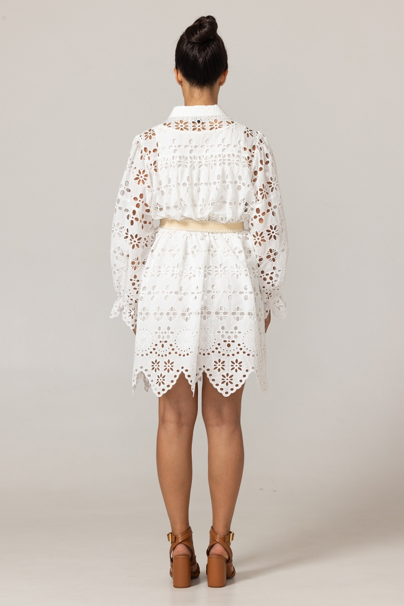 Robe Courte Sloane - 100% coton - Miss June Paris - 4