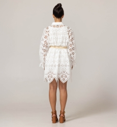 Robe Courte Sloane - 100% coton - Miss June Paris - 4