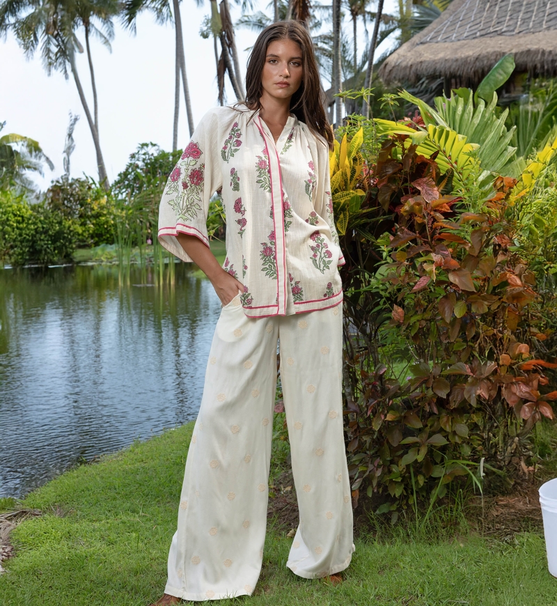 Tara Pants - 100% Viscose - Miss June Paris - 1