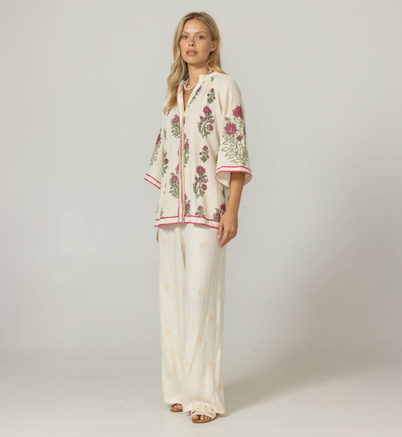 Pantalon Tara - 100% viscose - Miss June Paris - 3