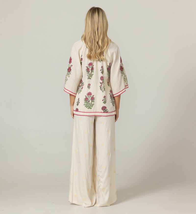 Pantalon Tara - 100% viscose - Miss June Paris - 4