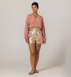 Karis Blouse - Floral Patterns - 100% Modal - Miss June Paris - 3