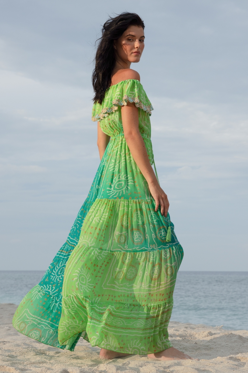 Vestido Largo Talya - 100% Rayón - Miss June Paris - 7