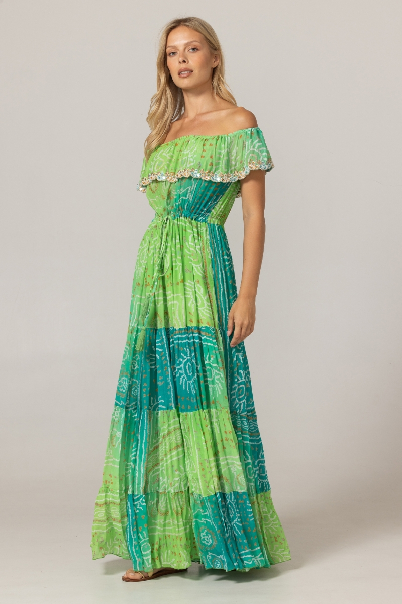 Robe Longue Talya - 100 % rayon - Miss June Paris - 8