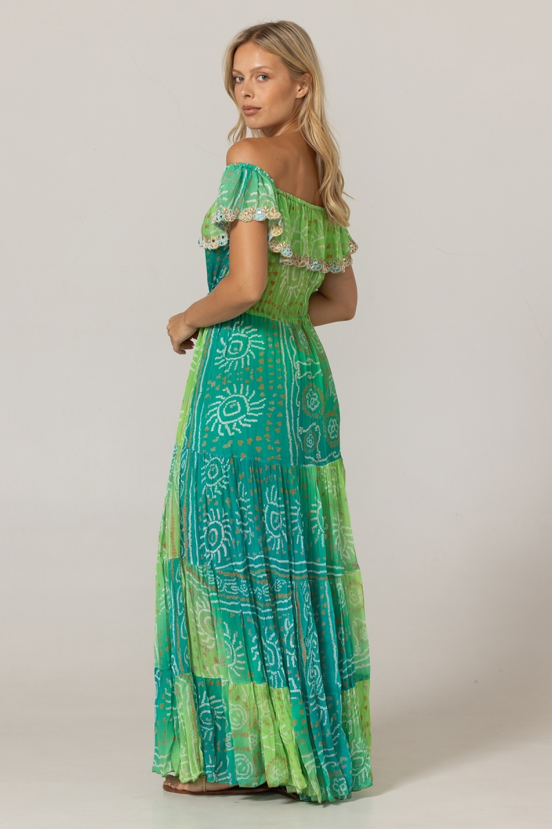 Robe Longue Talya - 100 % rayon - Miss June Paris - 9
