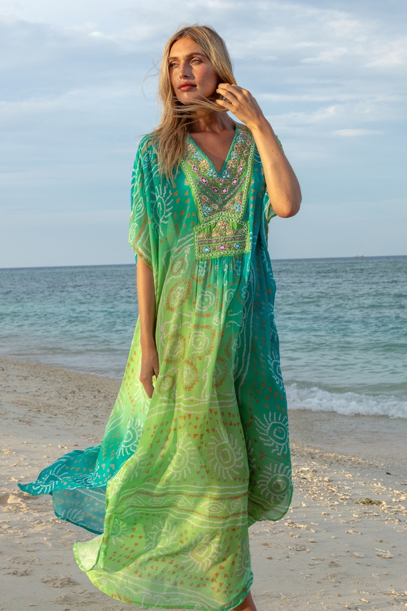 Vestido Largo Talya - 100% Rayón - Miss June Paris - 6
