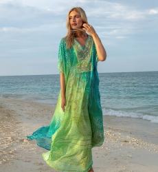 Vestido Largo Talya - 100% Rayón - Miss June Paris - 6