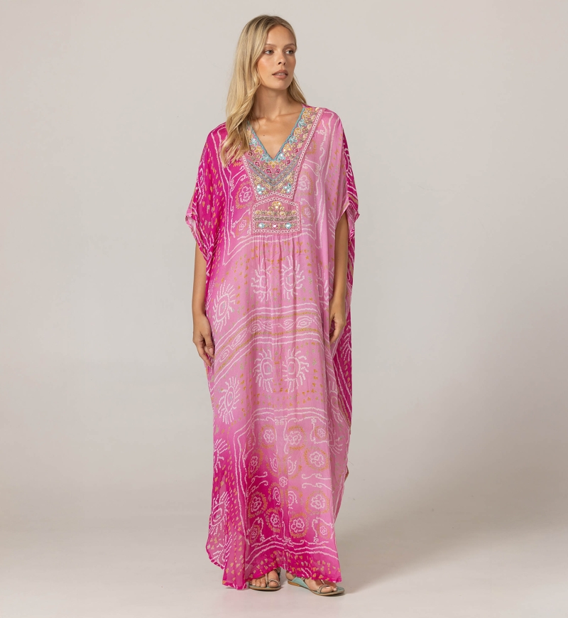 Caftan Long Tessa - 100 % rayon - Miss June Paris - 3
