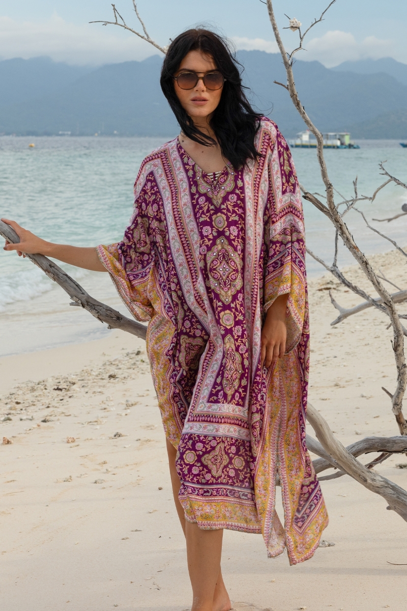 Vestido Largo Tia - 100% Modal - Miss June Paris - 1