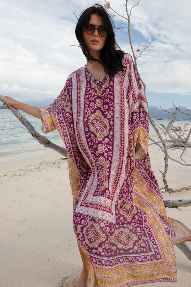 Robe Longue Tia - 100% modal - Miss June Paris - 2