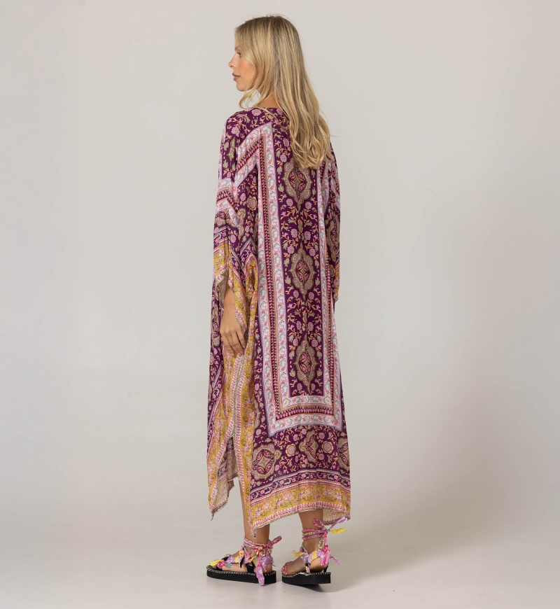 Robe Longue Tia - 100% modal - Miss June Paris - 4