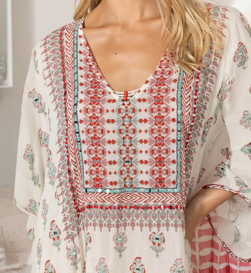 Robe Longue Tula - 100% modal - Miss June Paris - 5