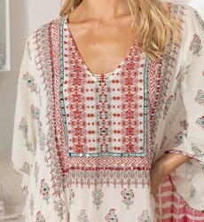 Long Dress Tula - 100% Modal - Miss June Paris - 10