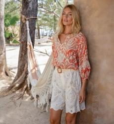 Blusa Maeva - 100% Rayón - Miss June Paris - 2