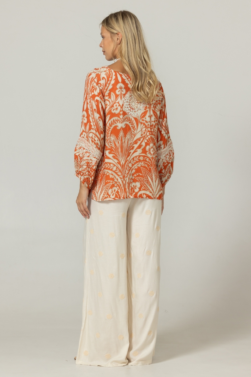 Blouse Maeva -100 % rayon - Miss June Paris - 4