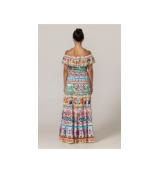 Robe Longue Yalla - 100% voile de coton - Miss June Paris - 4