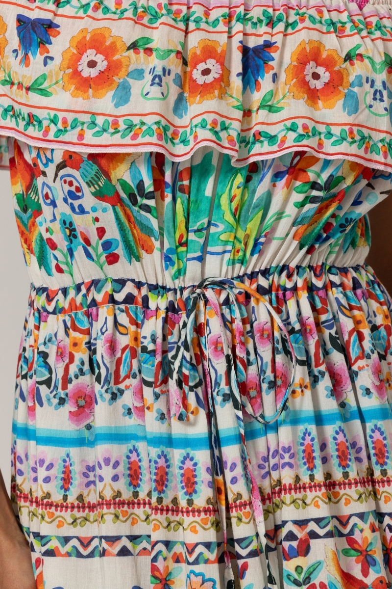 Robe Longue Yalla - 100% voile de coton - Miss June Paris - 5