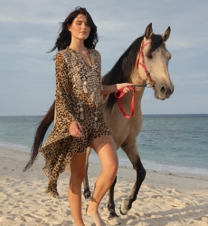 Kayla Short Kaftan -100% Georgette Rayon - Miss June Paris - 2