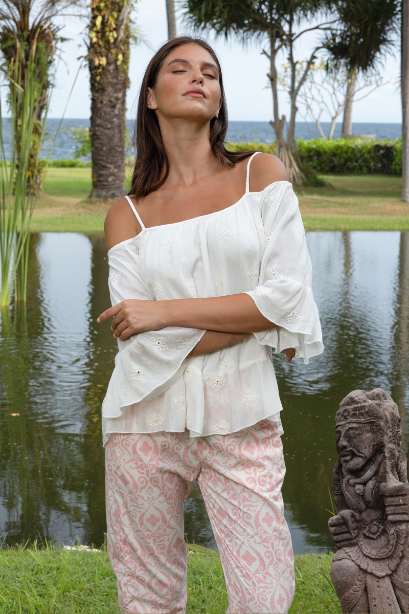 Blouse Formentara - 100% viscose - Miss June Paris - 1