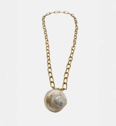 collier coquillage fantaisie boheme - Miss June