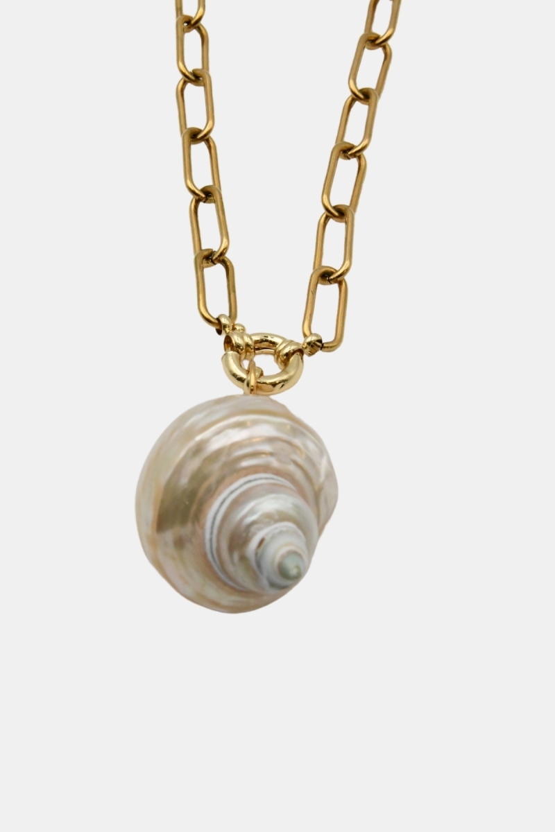 collier coquillage fantaisie boheme - Miss June