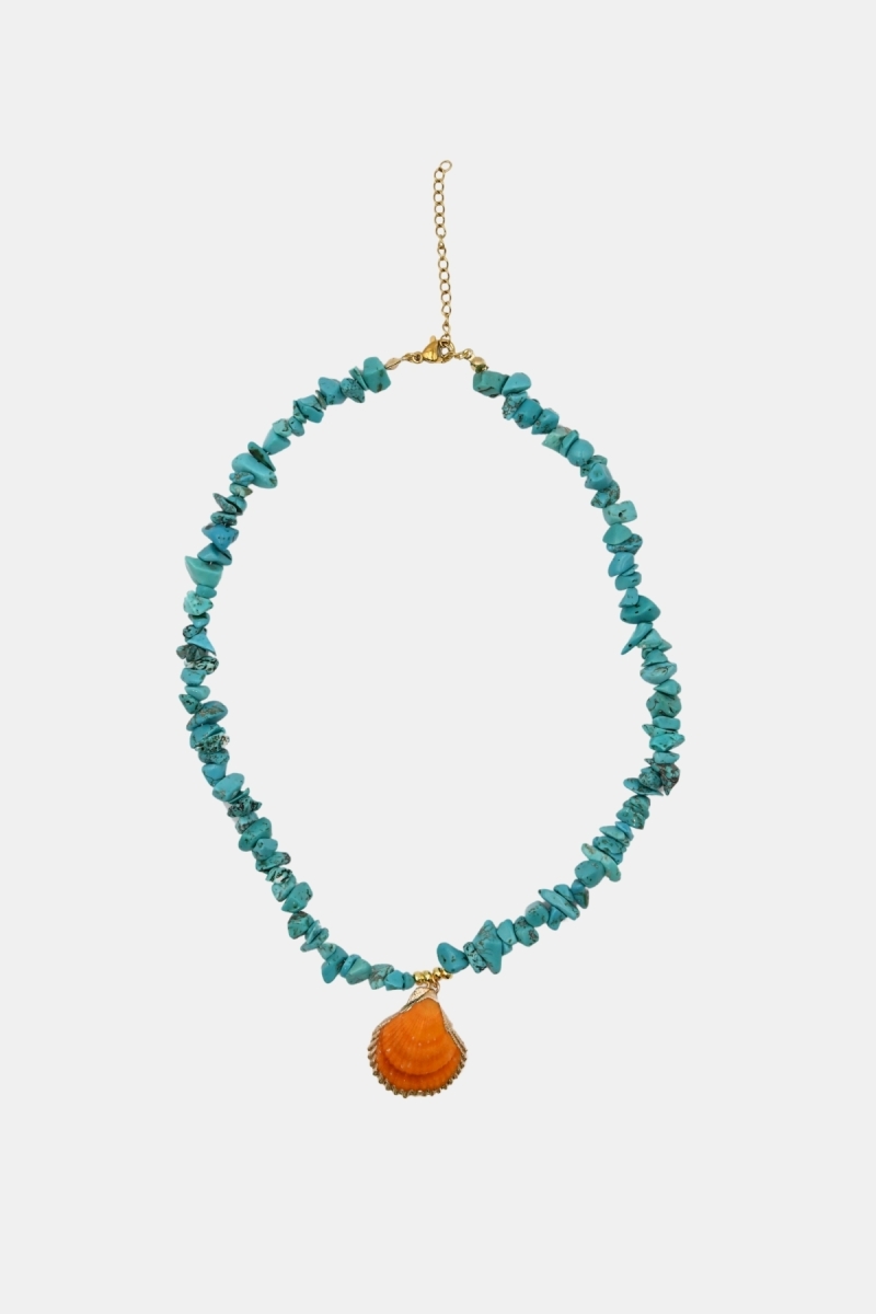 collier coquillage fantaisie boheme - Miss June