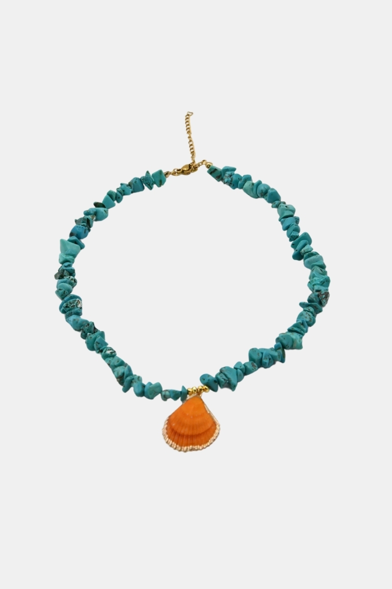 collier coquillage fantaisie boheme - Miss June
