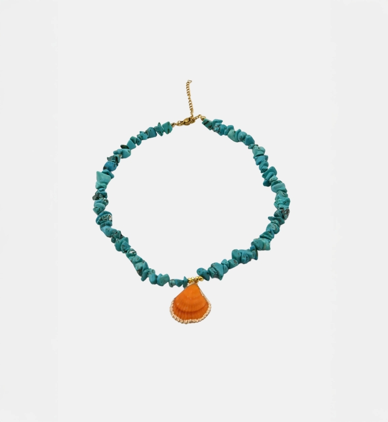 collier coquillage fantaisie boheme - Miss June