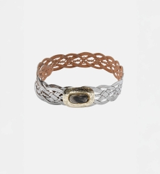 Ceinture Cuir Broadway - couleures assorties - style boho chic - Miss June Paris - 23