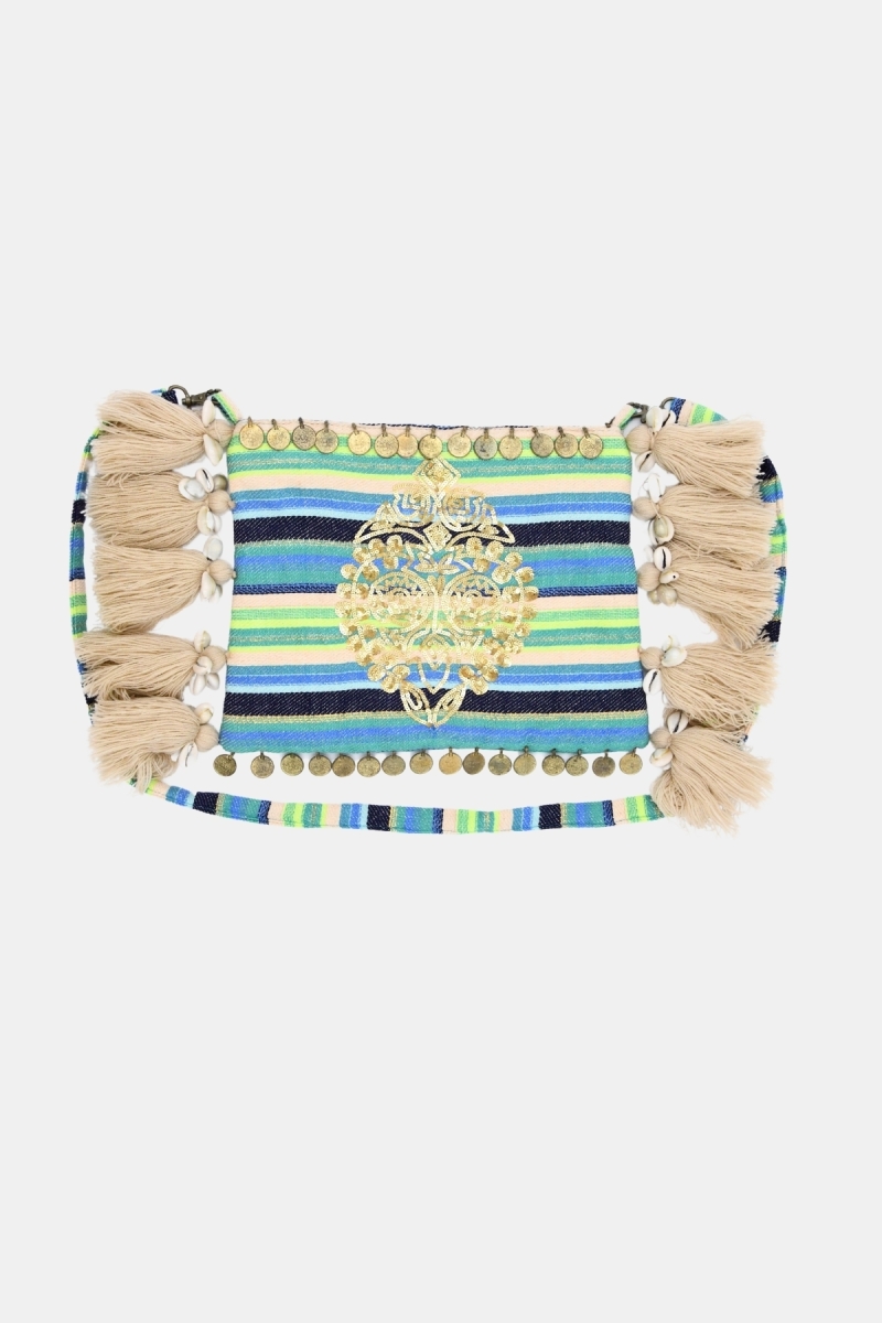 bohemian fancy cotton bag CASABLANCA - Miss June Paris - 1