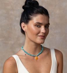 Collar de conchas de fantasía bohemio - Miss June