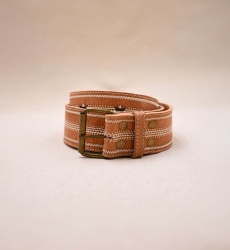Greta Brown Leather Belt – Miss June Paris – 3