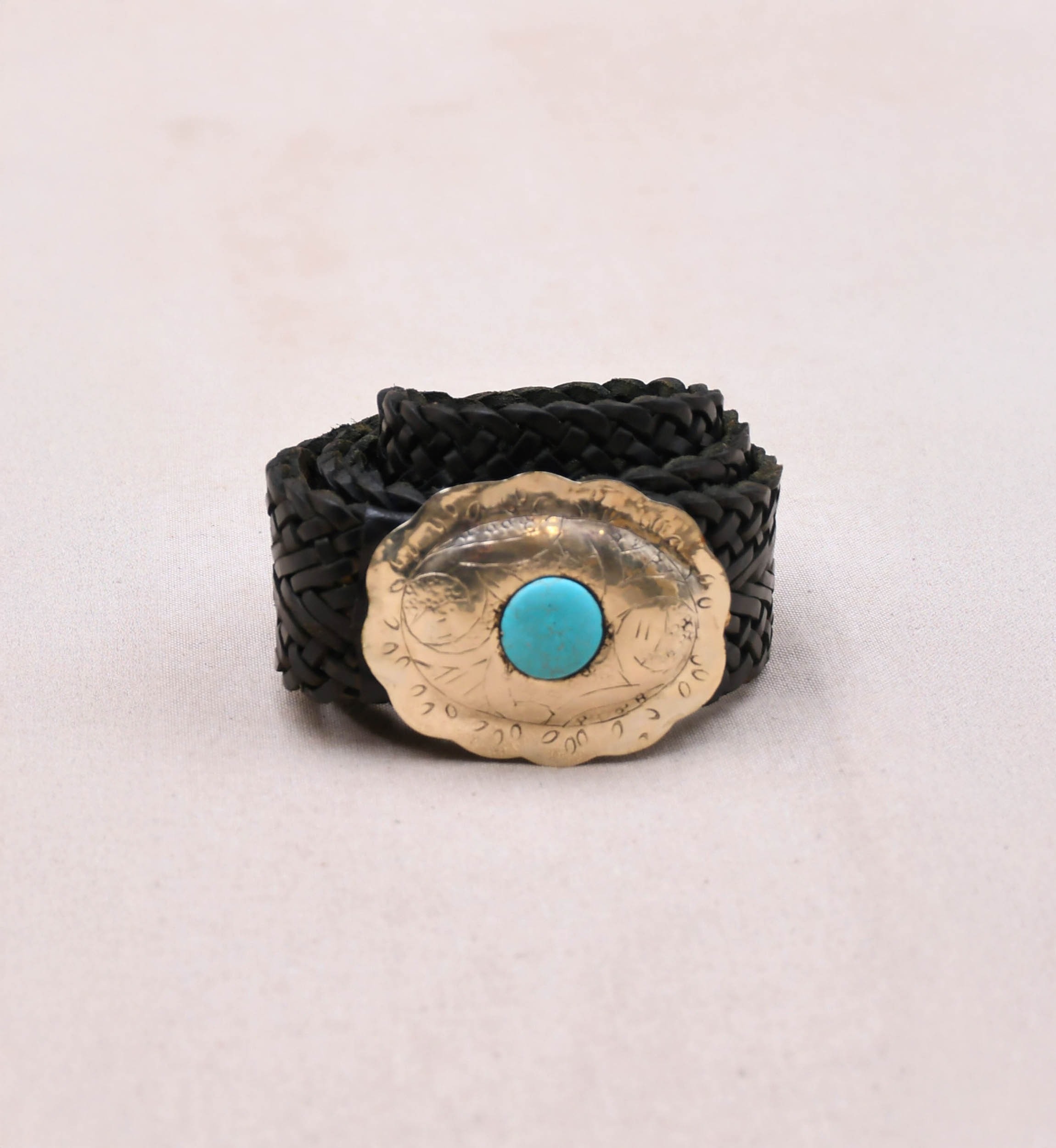 Cinturón de Cuero Negro con Hebilla Plateada Janna – Miss June Paris – 5