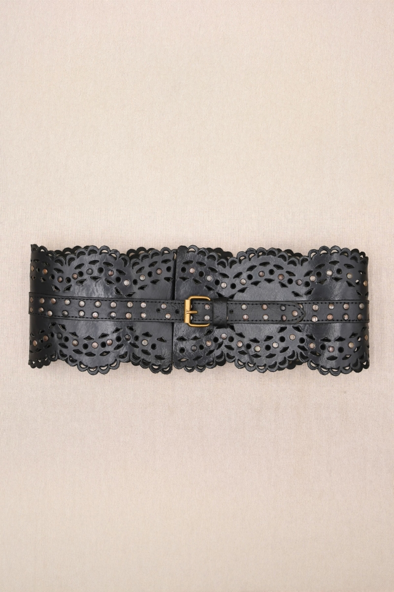 ceinture cuir TAKARA - Miss June Paris - 1