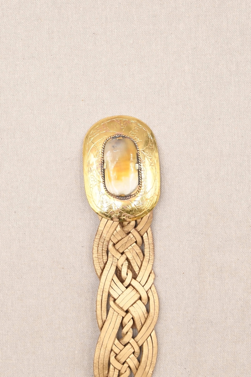 Ceinture Cuir Broadway - couleures assorties - style boho chic - Miss June Paris - 1