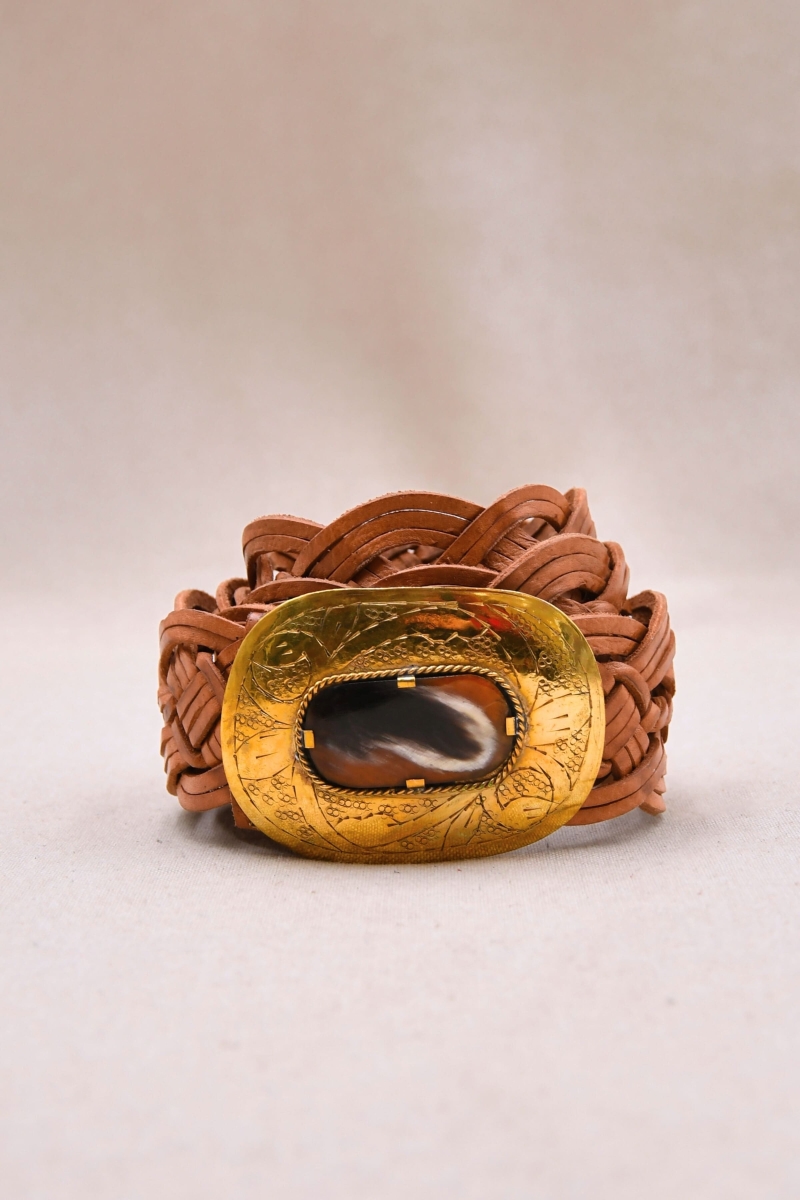 Ceinture Cuir Broadway - couleures assorties - style boho chic - Miss June Paris - 12