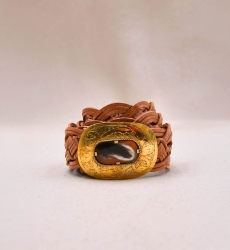 Ceinture Cuir Broadway - couleures assorties - style boho chic - Miss June Paris - 12