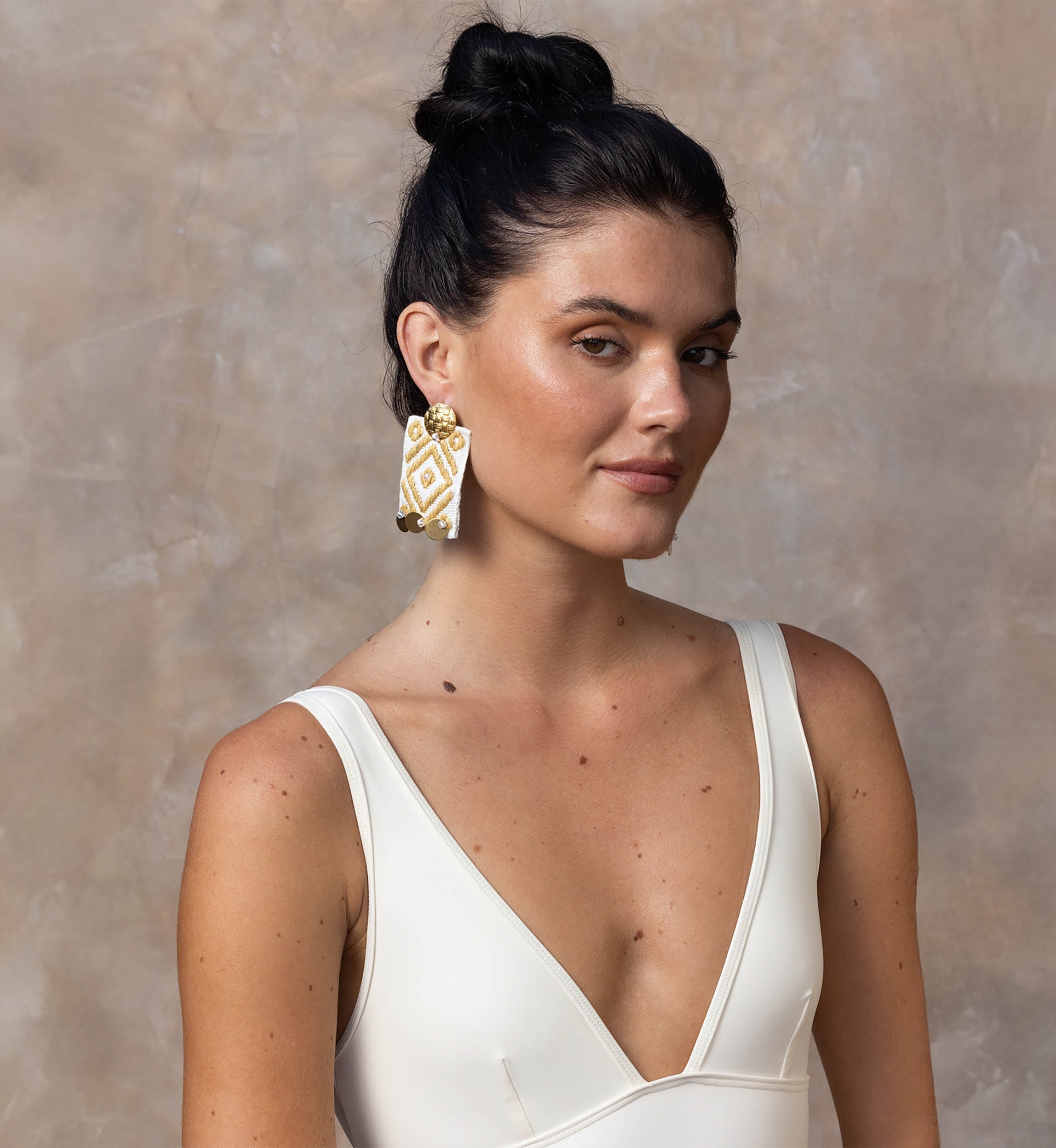 Miss June Paris — Boucles d'oreilles pendantes Blusing