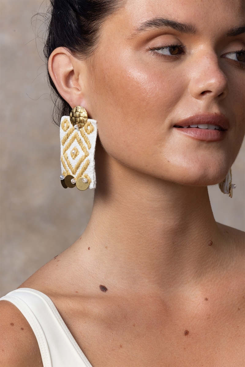 Miss June Paris — Boucles d'oreilles pendantes Blusing