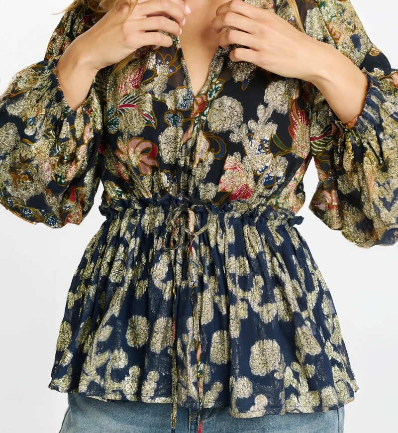 blusa floral manga larga LYAM - Miss June