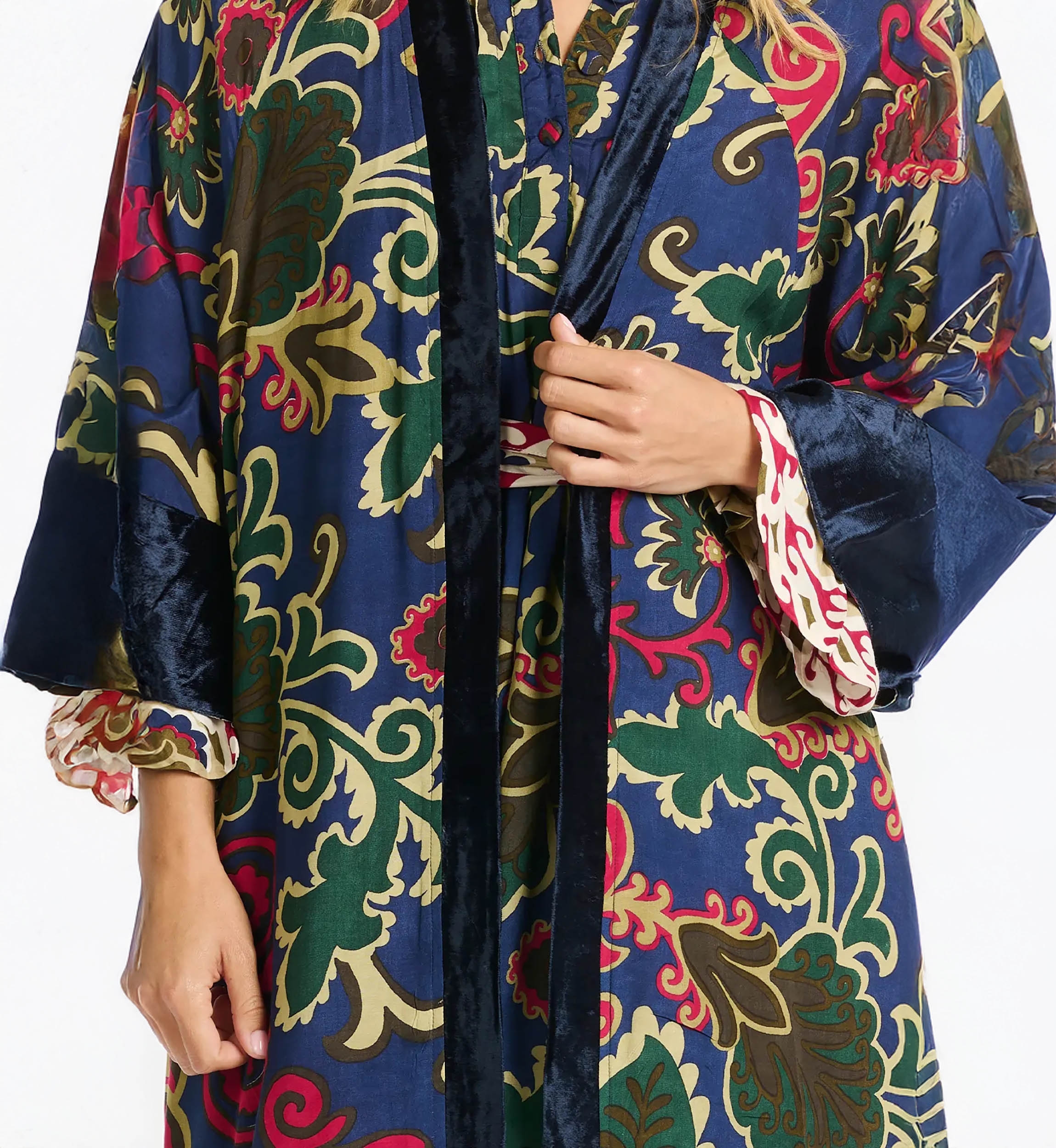kimono long manche longue boheme IVANA - Miss June