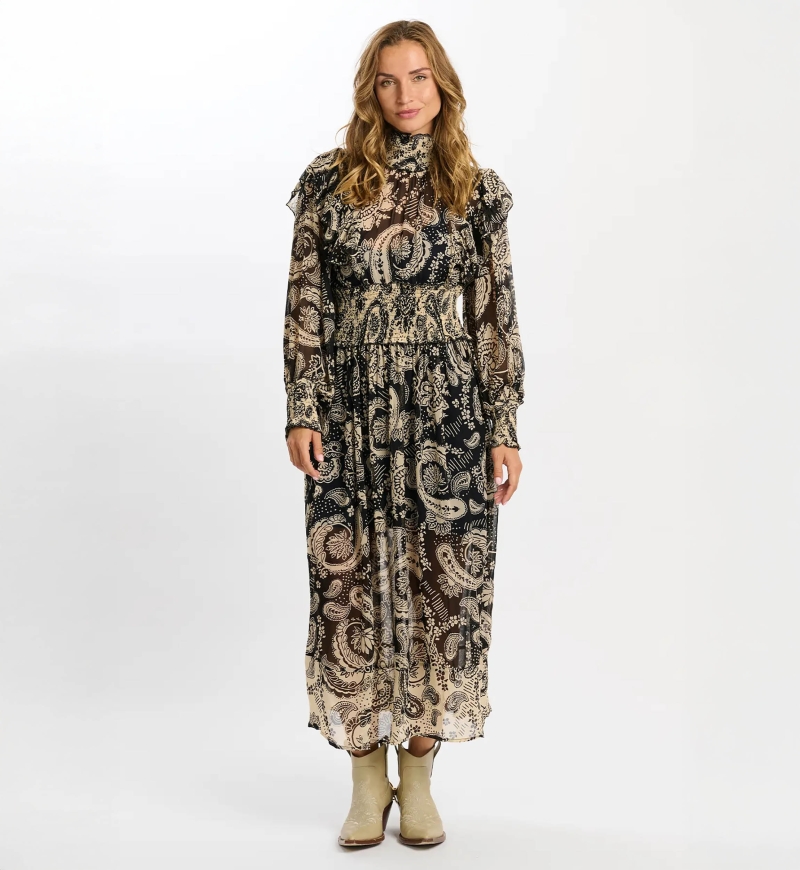 robe longue manche longue boheme PALOMA - Miss June