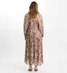 robe longue manche longue fleurie CAPUCINE - Miss June